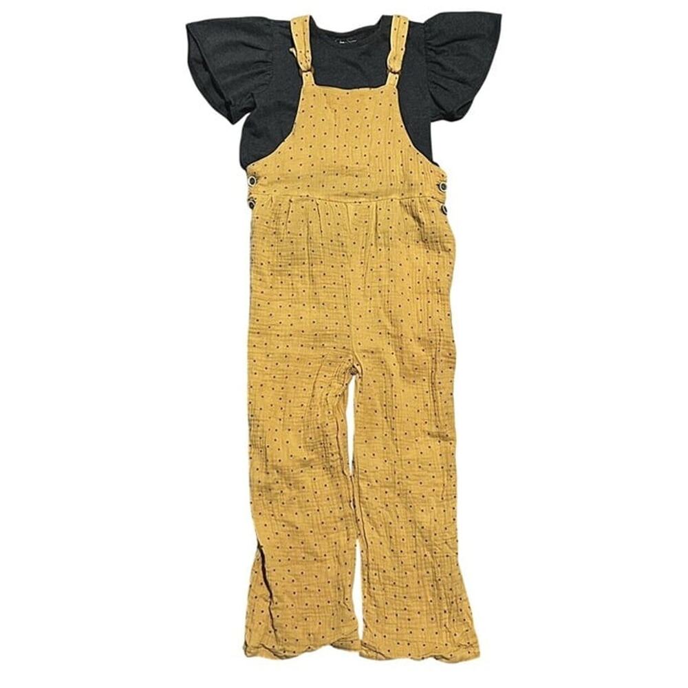 Jessica Simpson Mustard Jumpsuit Outfit Sz. 6x